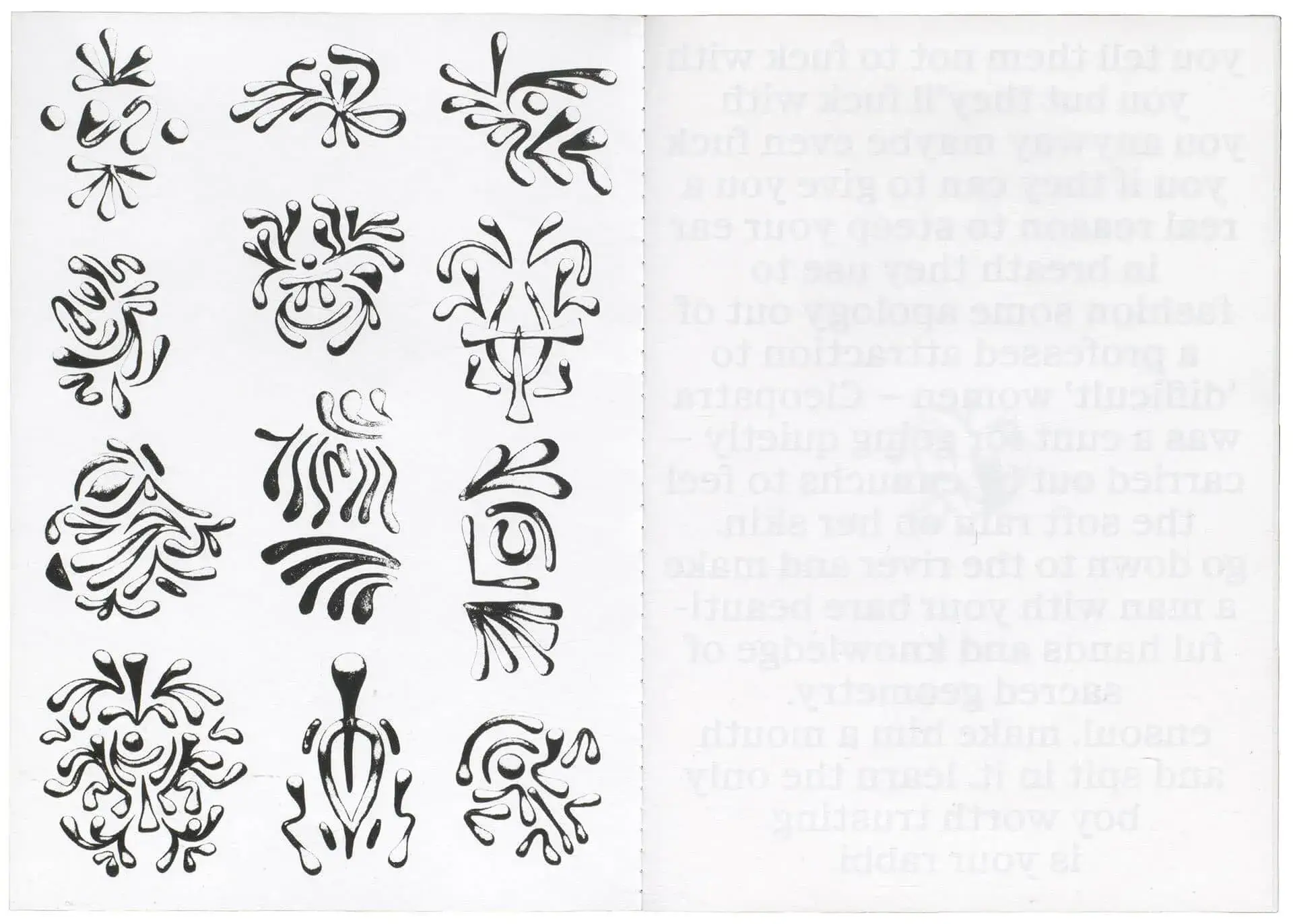 Golem Booklet Spread