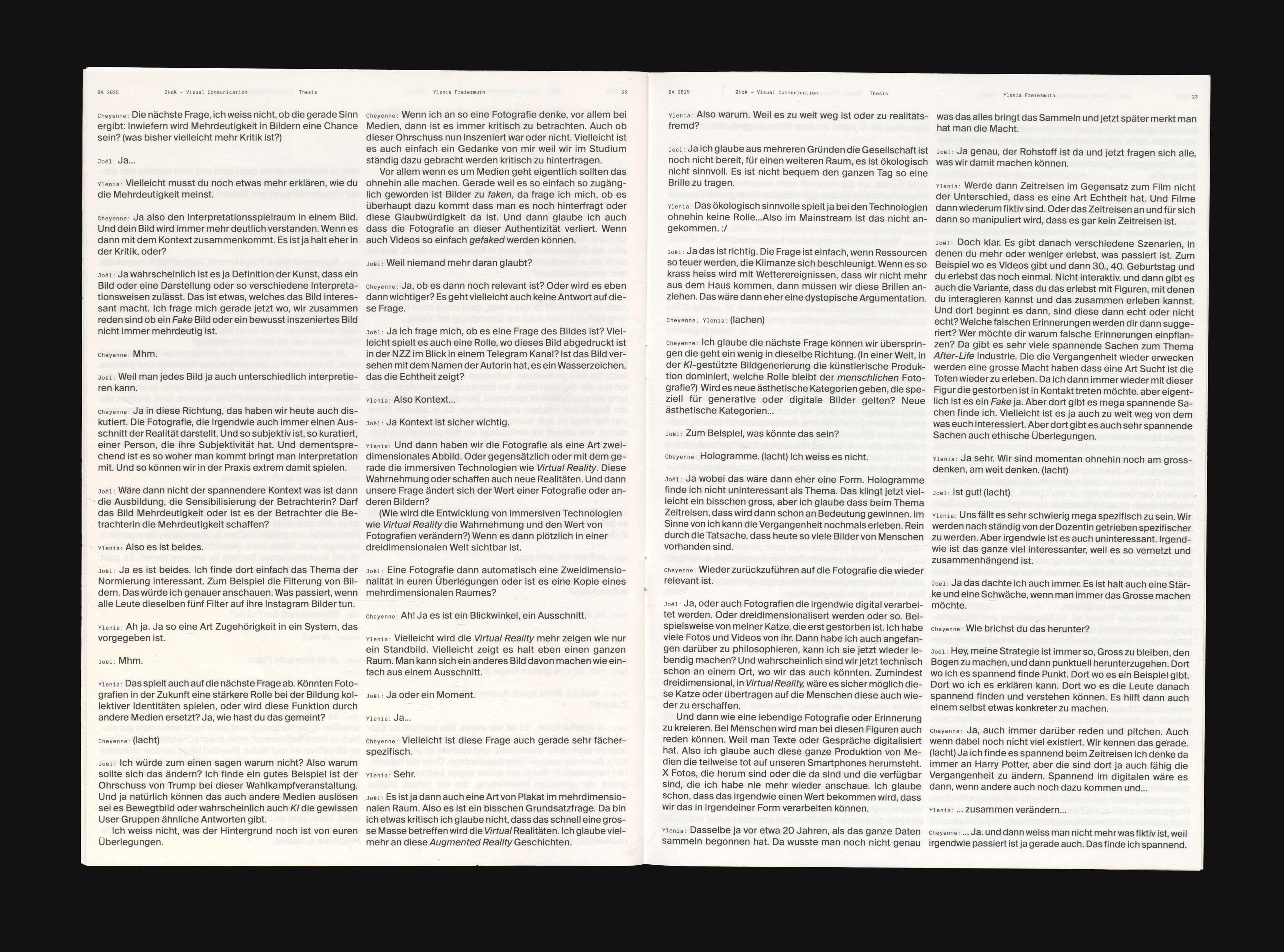 Editorial Spread