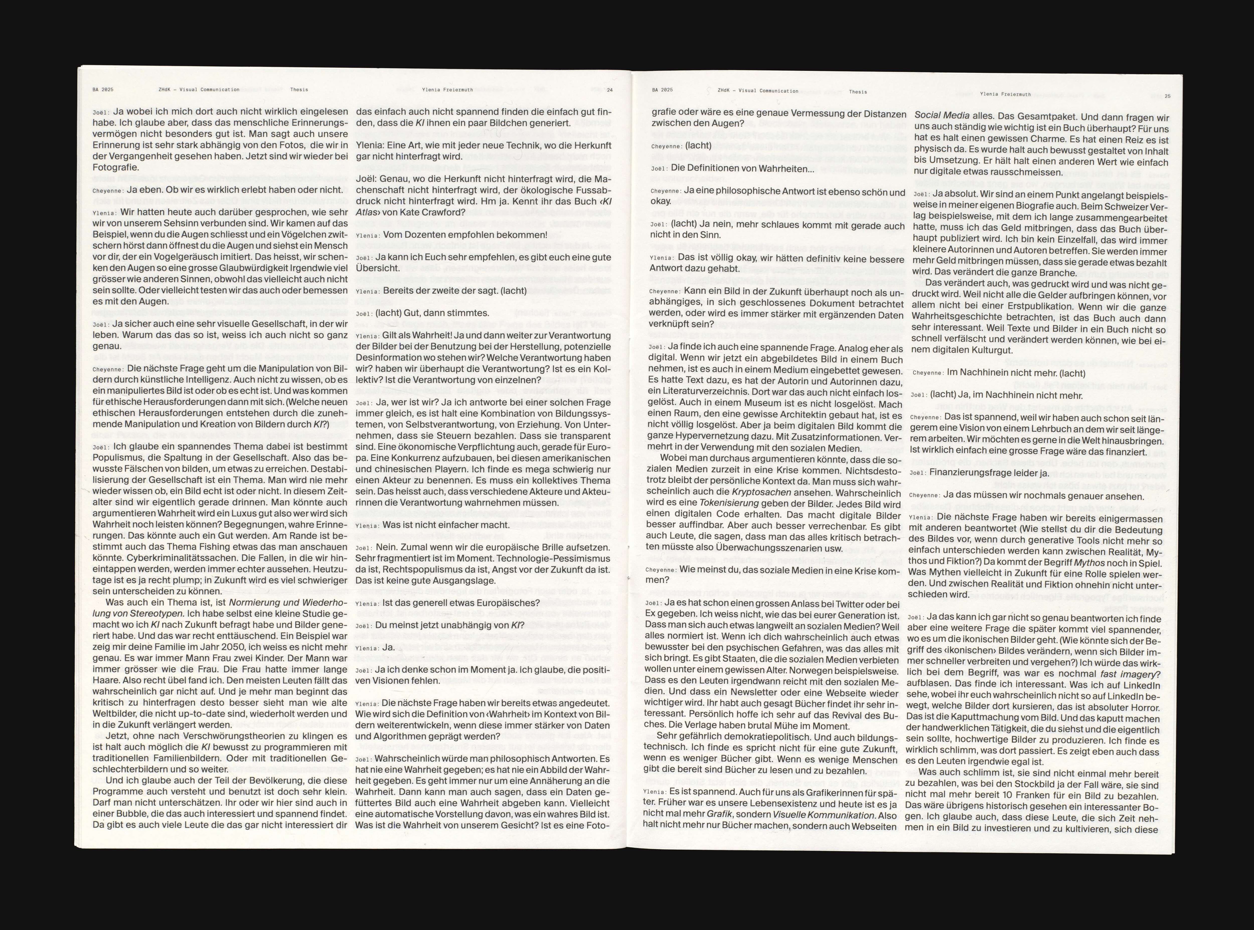 Editorial Spread