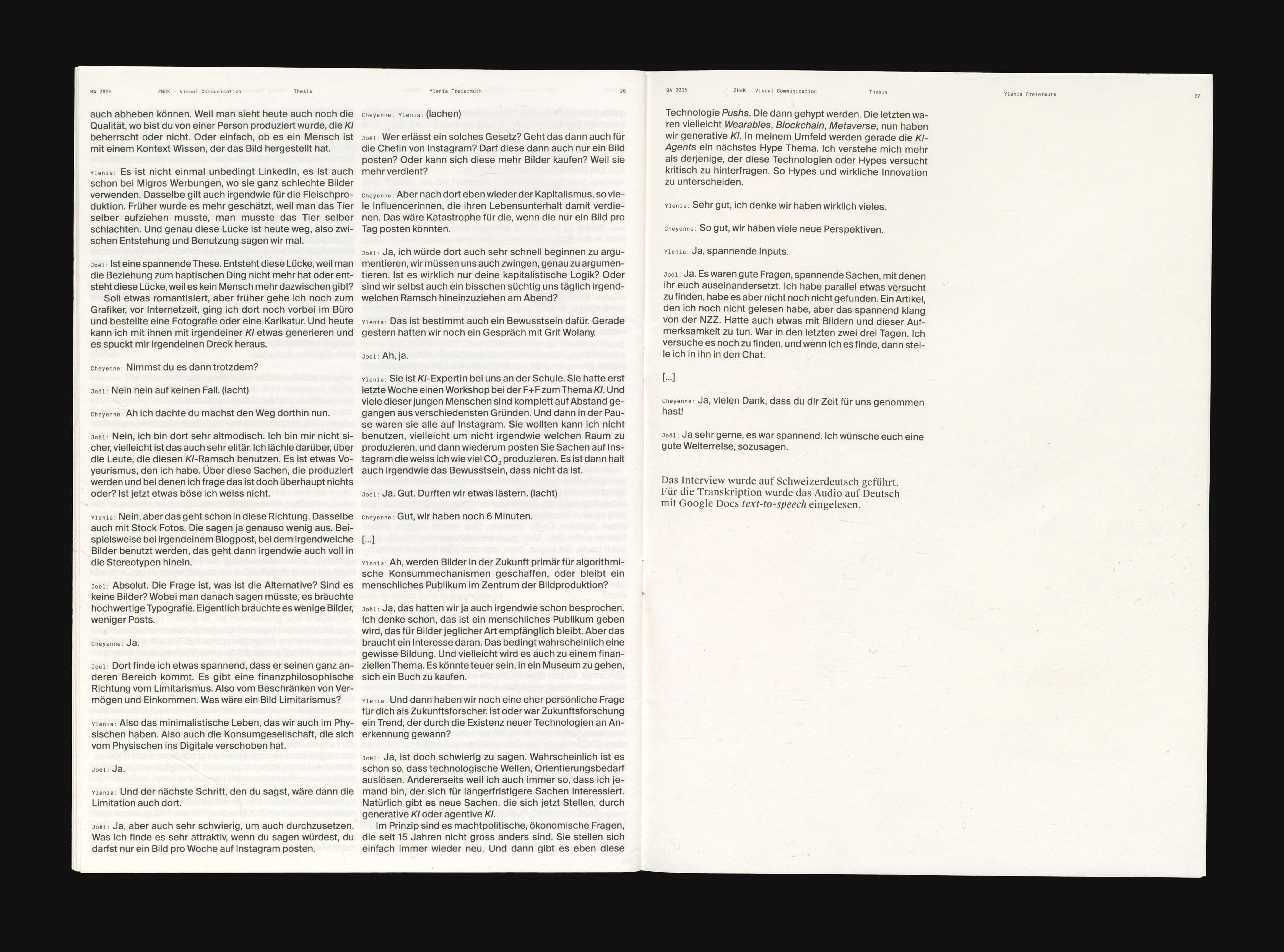 Editorial Spread