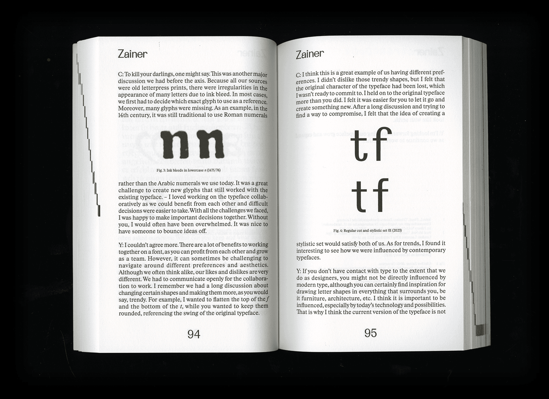 Zainer specimen, published in 'is every typeface a revival?' 